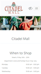 Mobile Screenshot of citadelmall.net